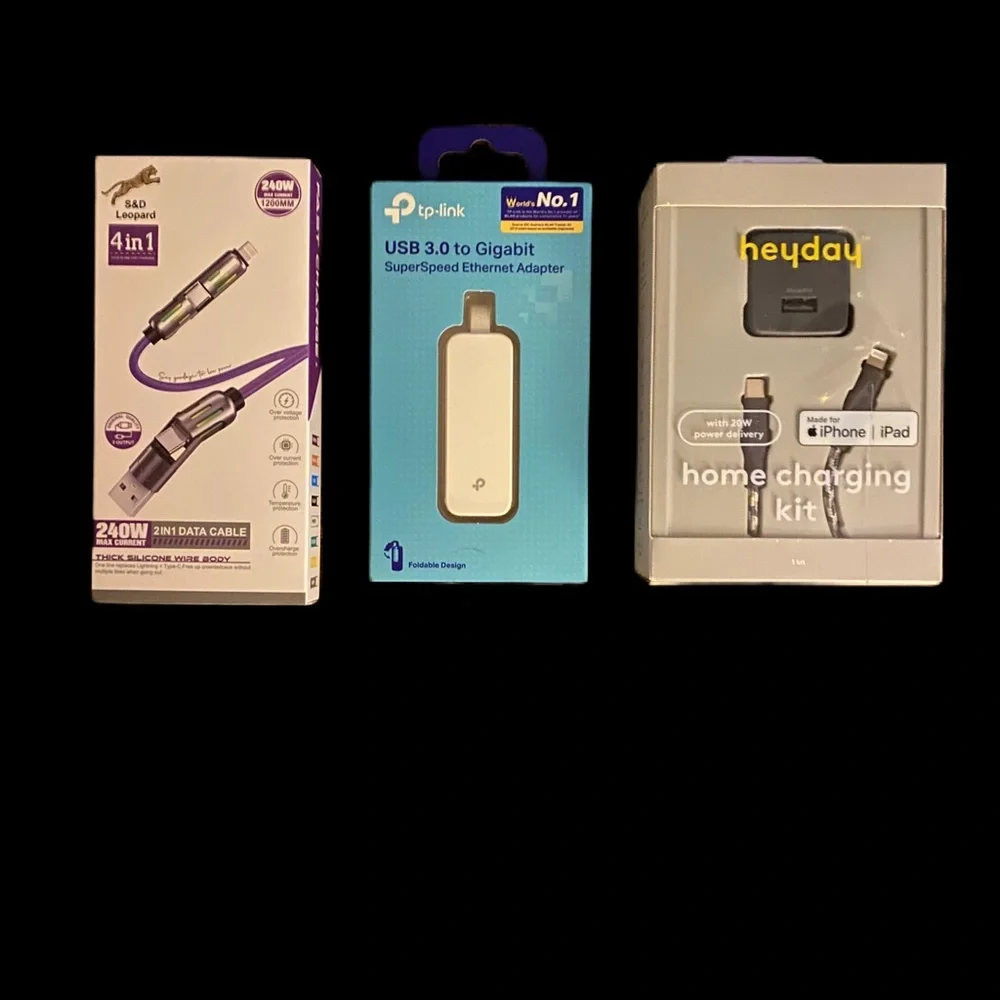 Three (3) Electronic Accessories NEW IN PKG